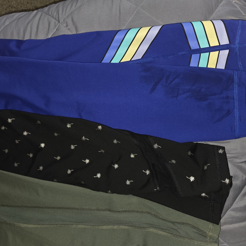 Colorful Striped Leggings